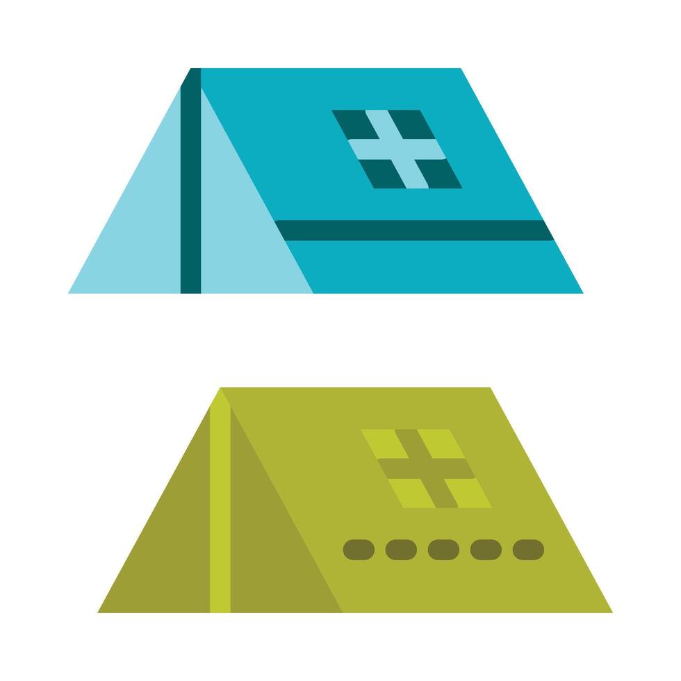 Refuge Flat icon vector
