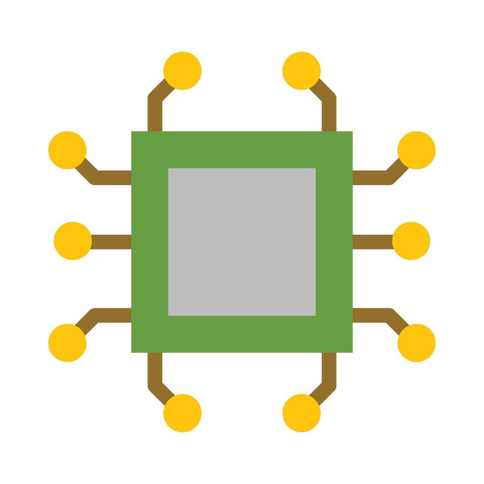 Technology Flat Icon vector