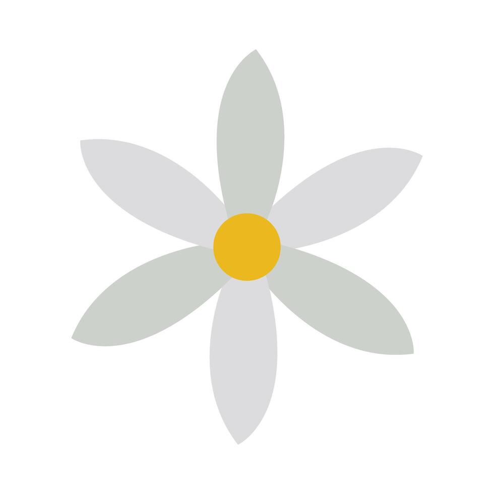 Jasmine Flat Icon vector