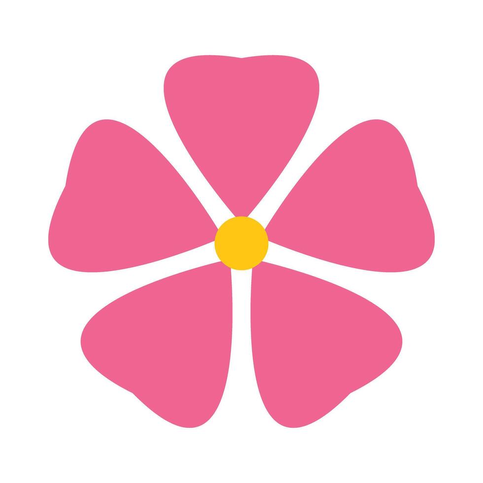 Vinca Flat Icon vector