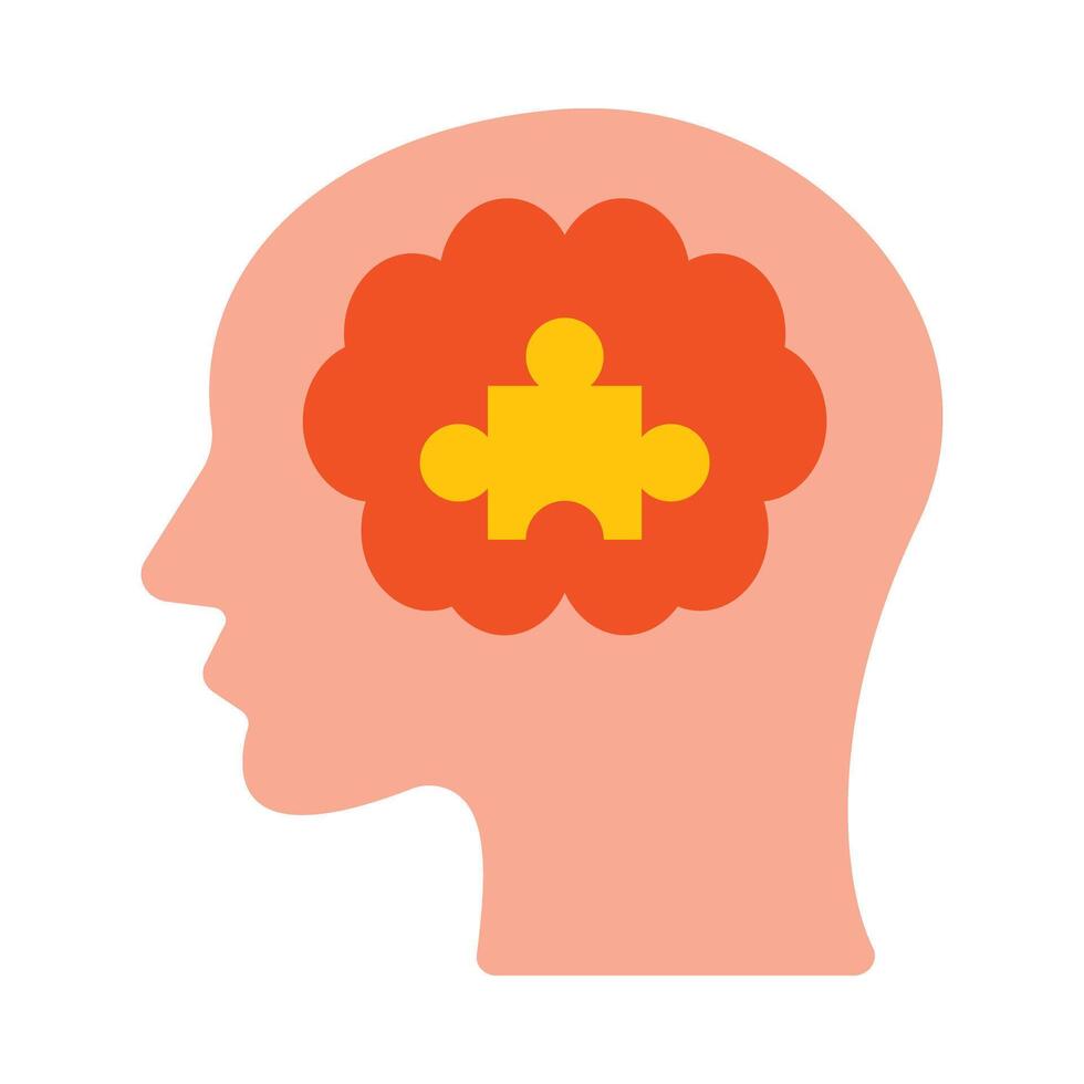 Creativity Skills Flat Icon vector