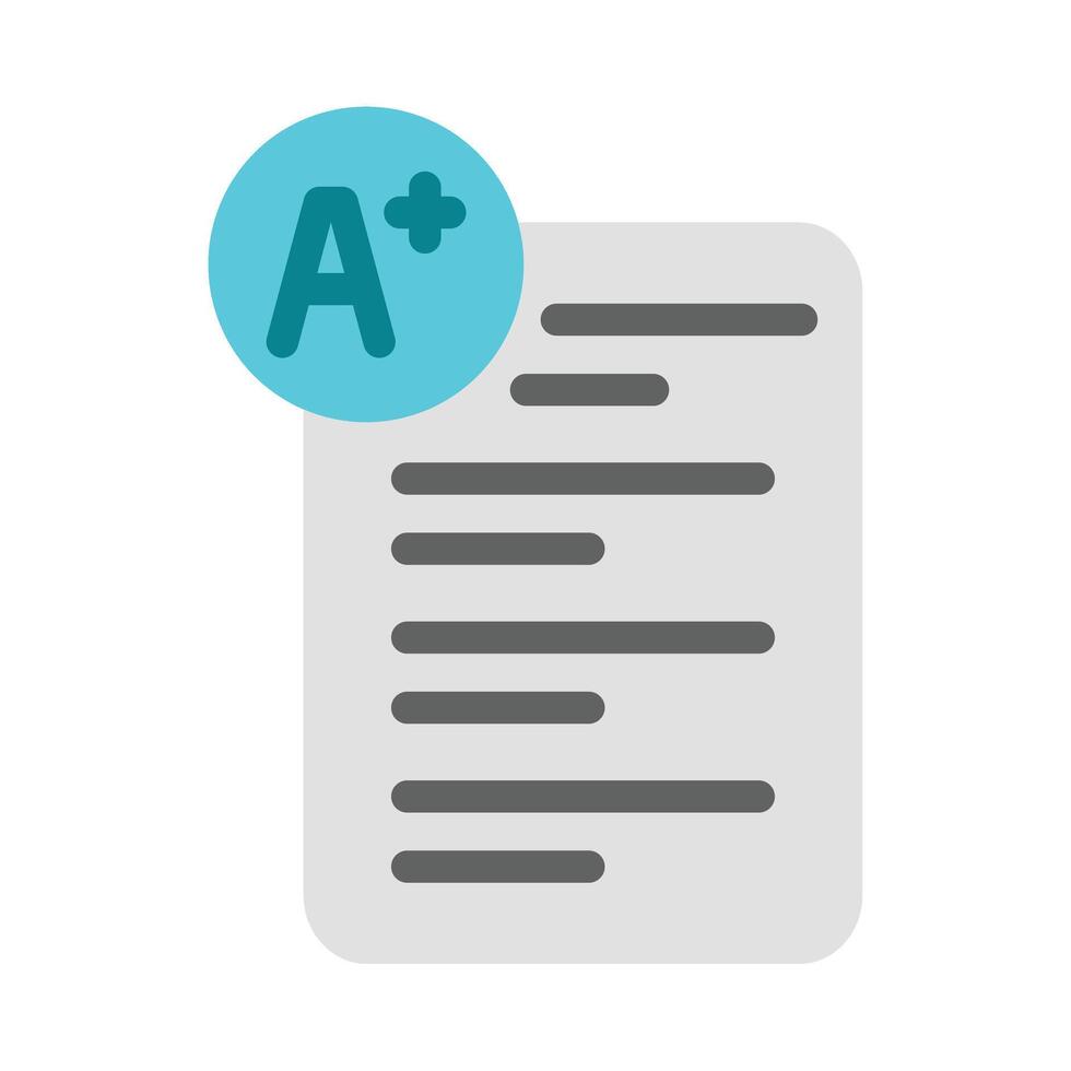 Scoring Flat Icon vector