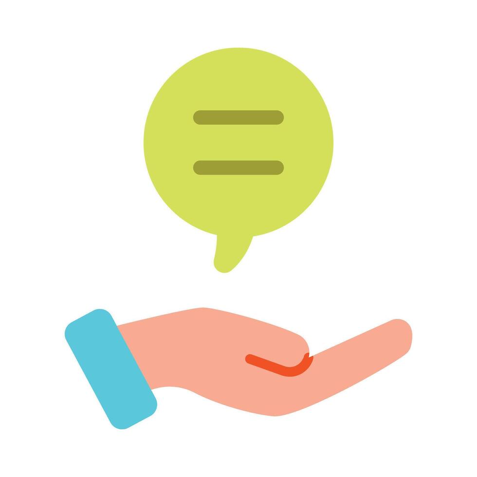 Advice Flat Icon vector