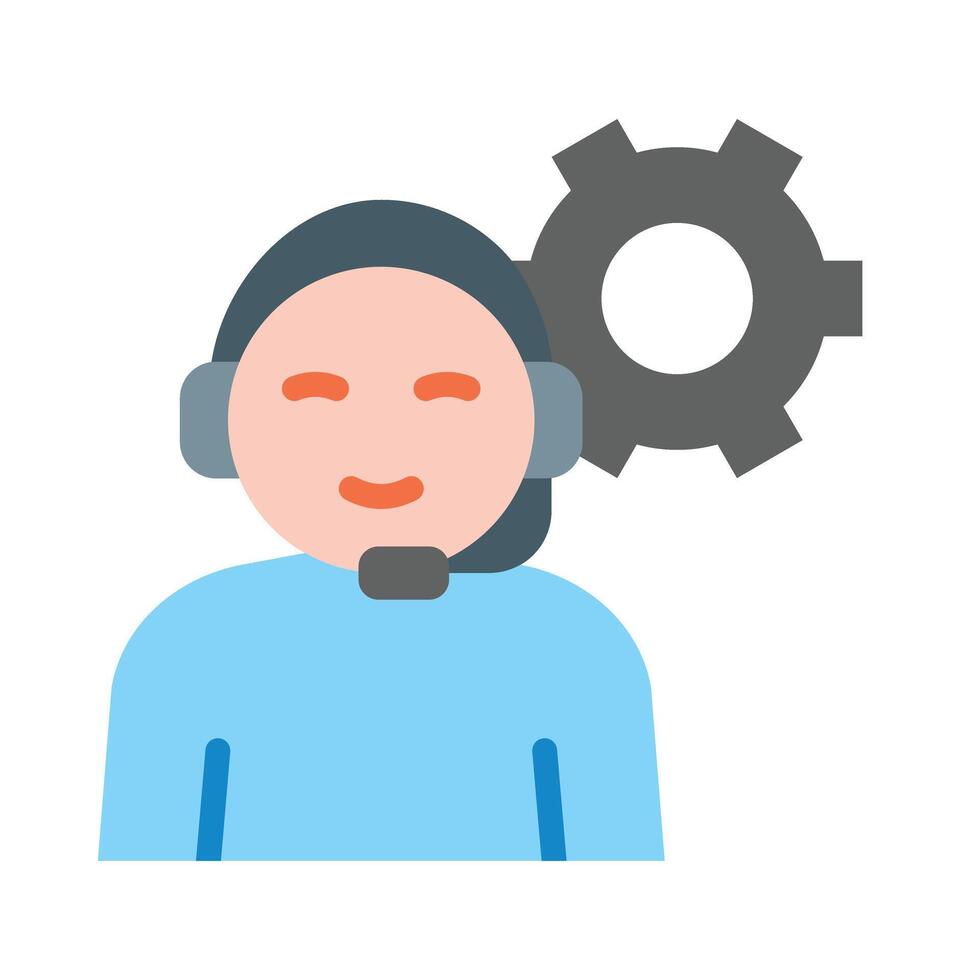Management Flat Icon vector