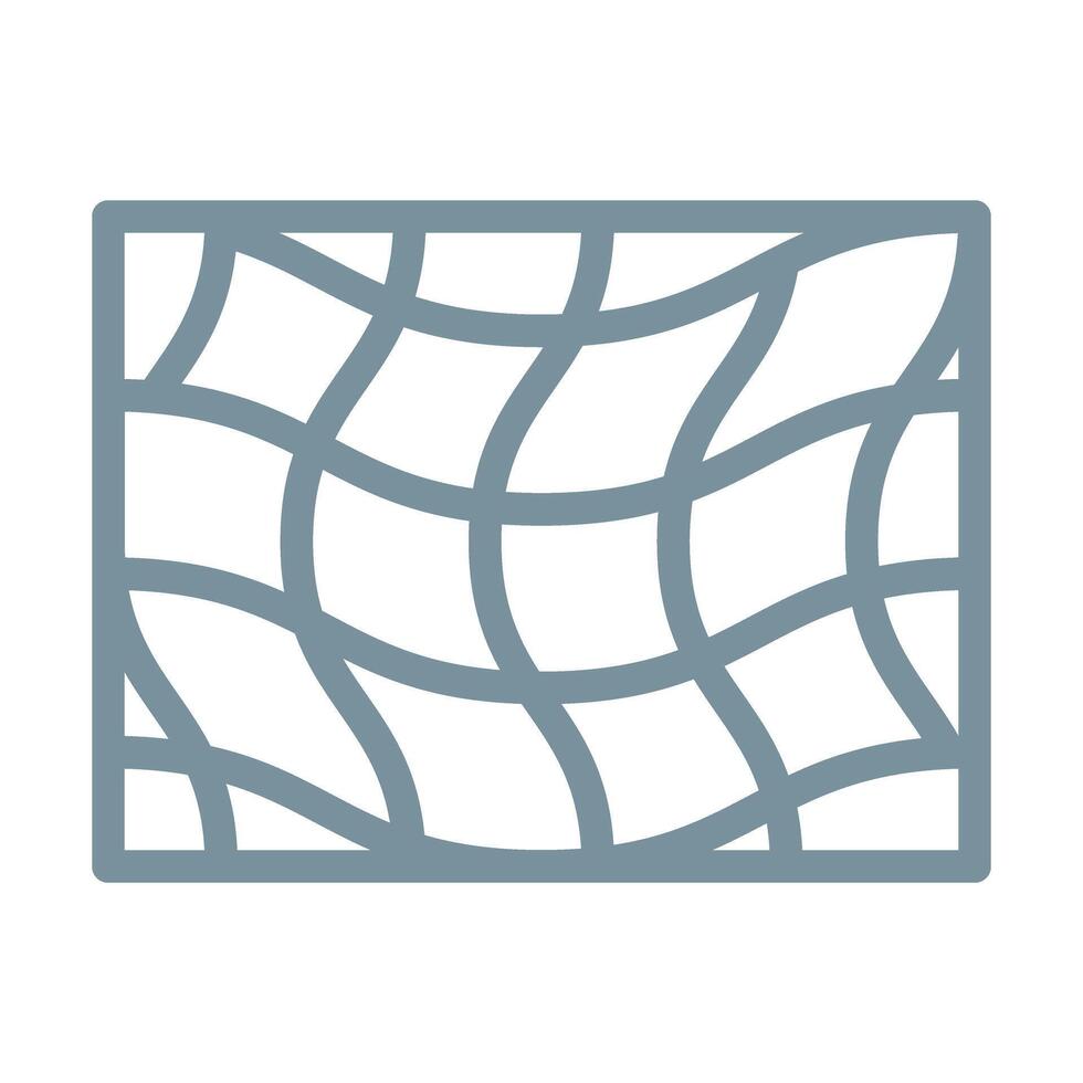 Mesh Flat Icon vector