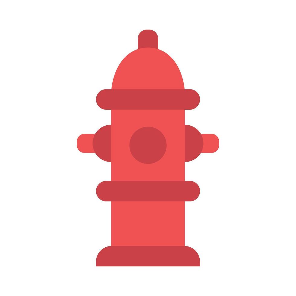 Hydrant Flat Icon vector
