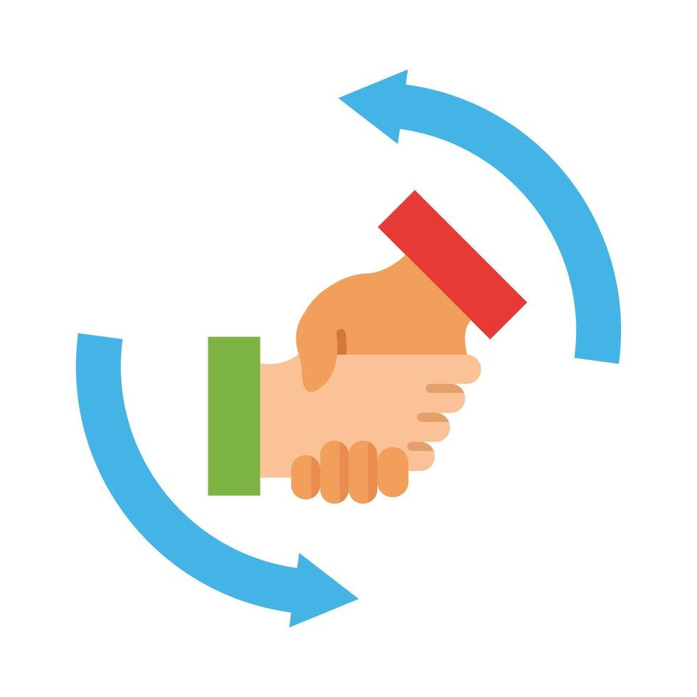 Trade Flat Icon vector