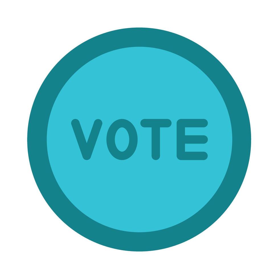 Vote Flat Icon vector