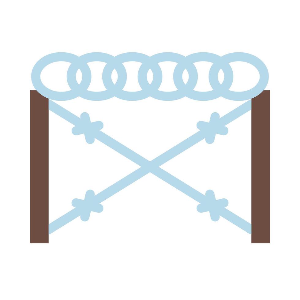 Border Flat Icon vector