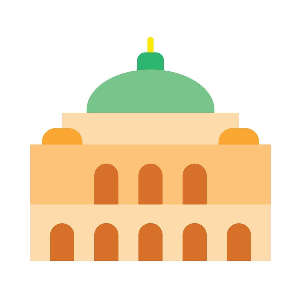 Palais Garnier Flat icon vector
