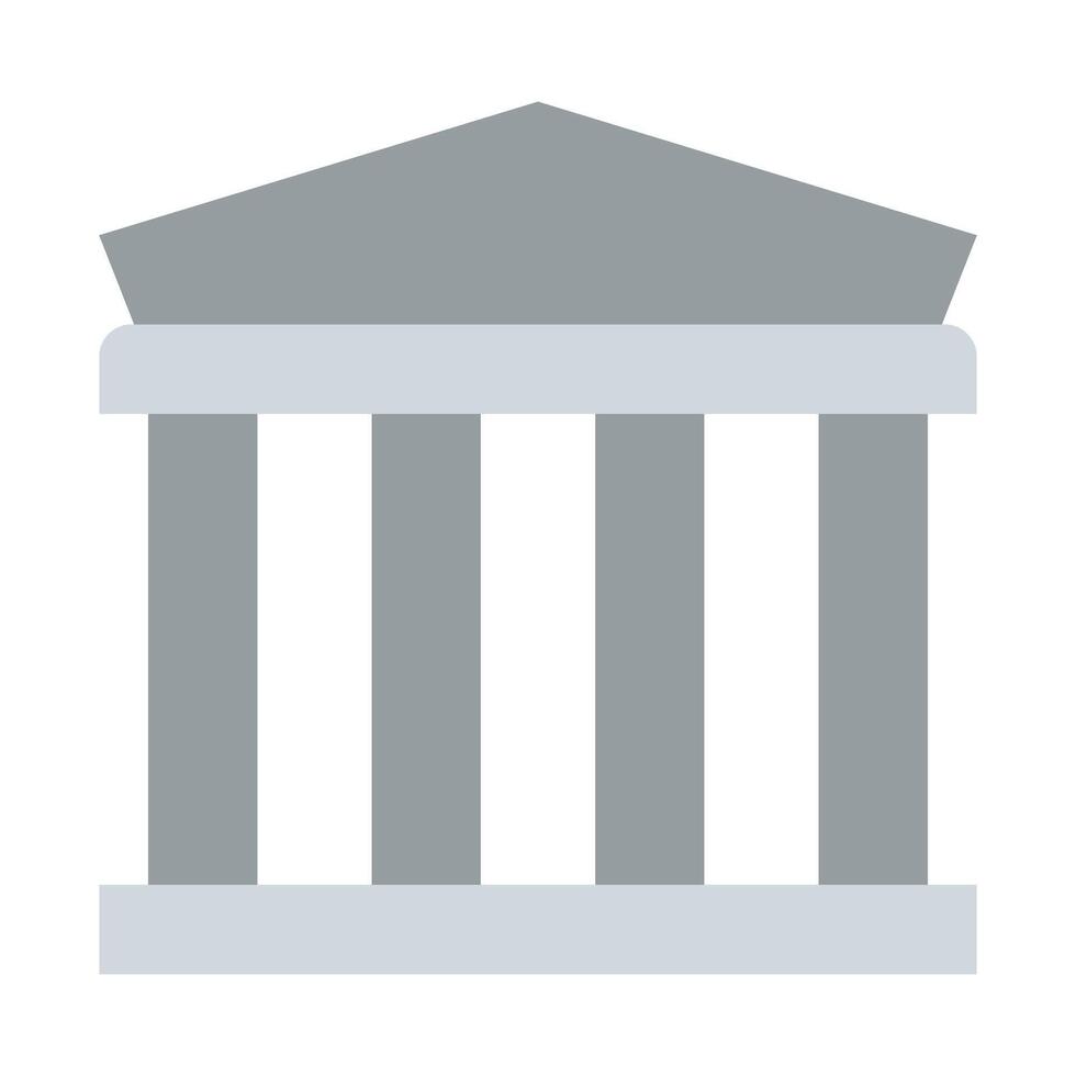 Parthenon Flat icon vector