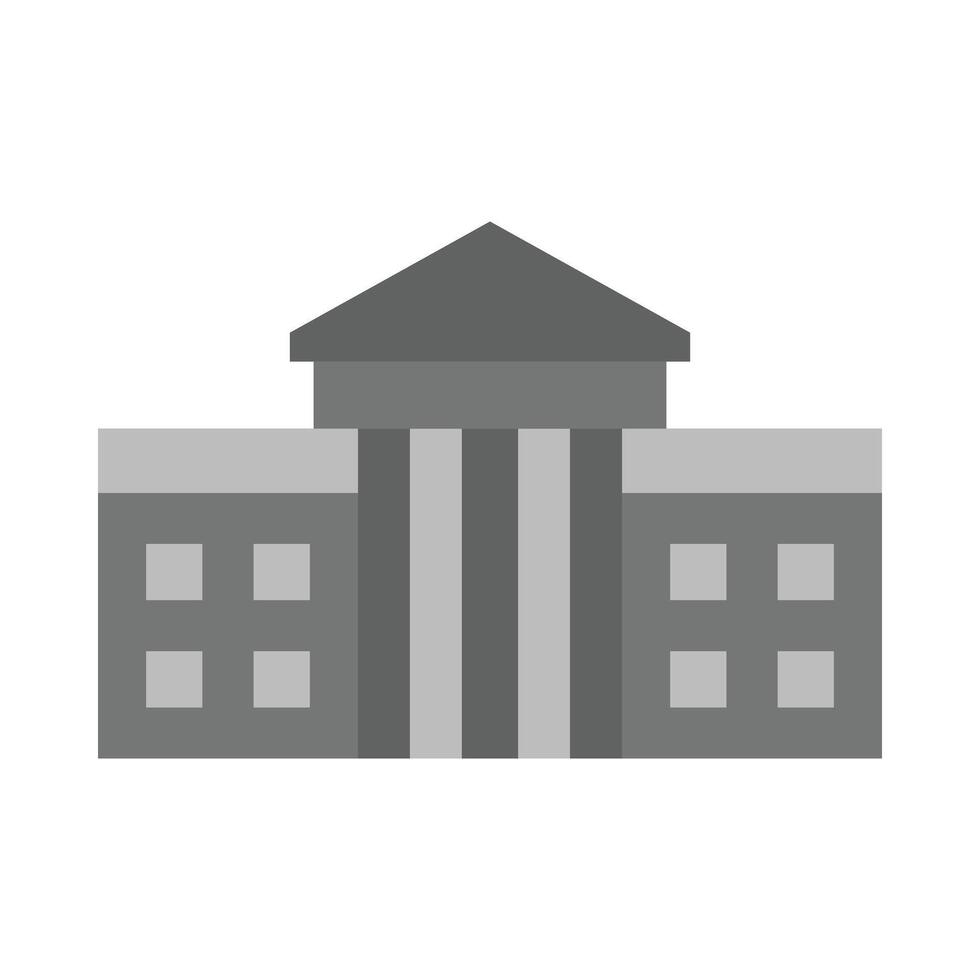 White House Flat icon vector