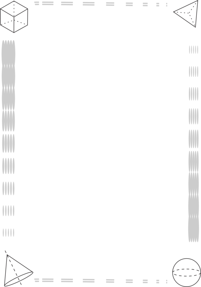 Math page border png