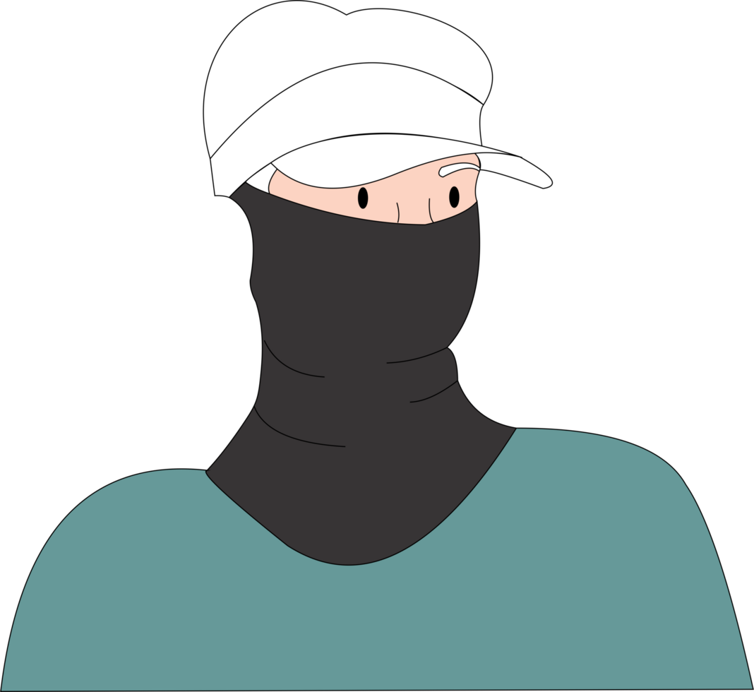 Buff mask UV protection png
