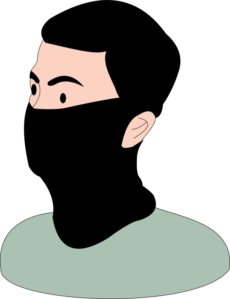 Buff mask UV protection png