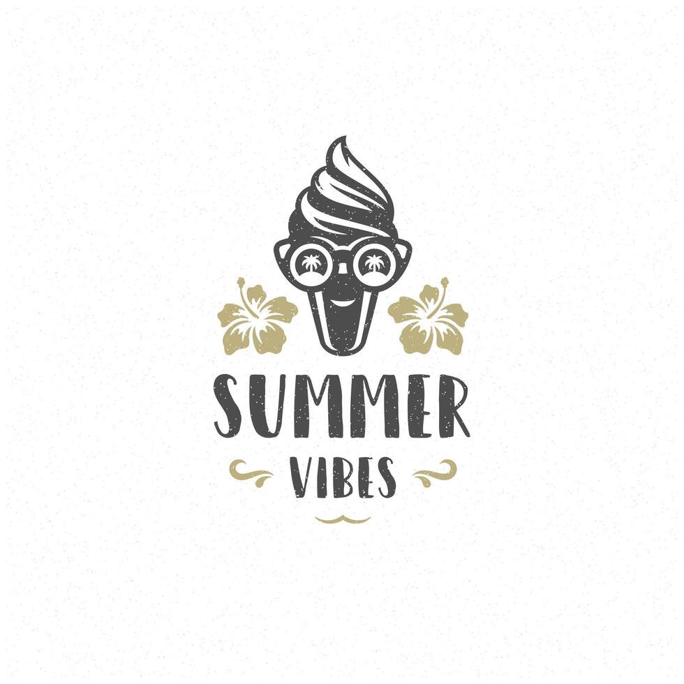 Summer quote or saying can be used for t-shirt, mug, greeting card, photo overlays vector