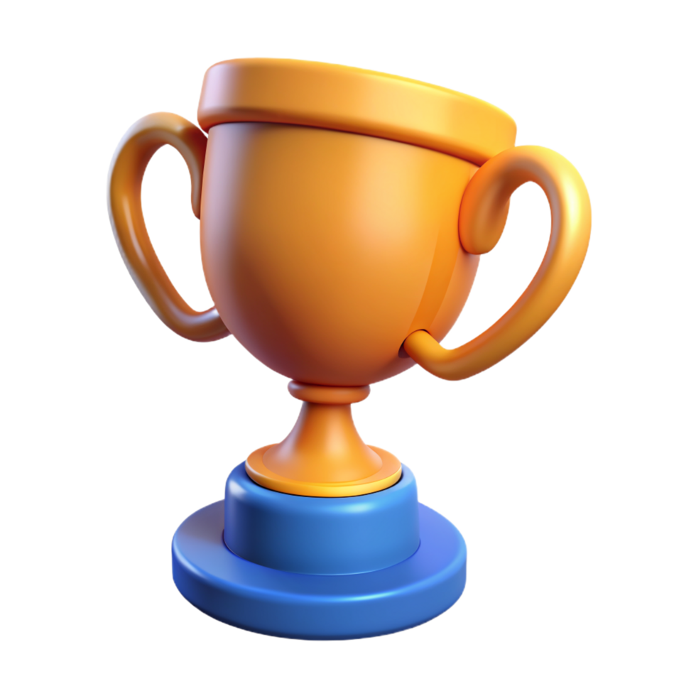 Trophy Cup 3d png