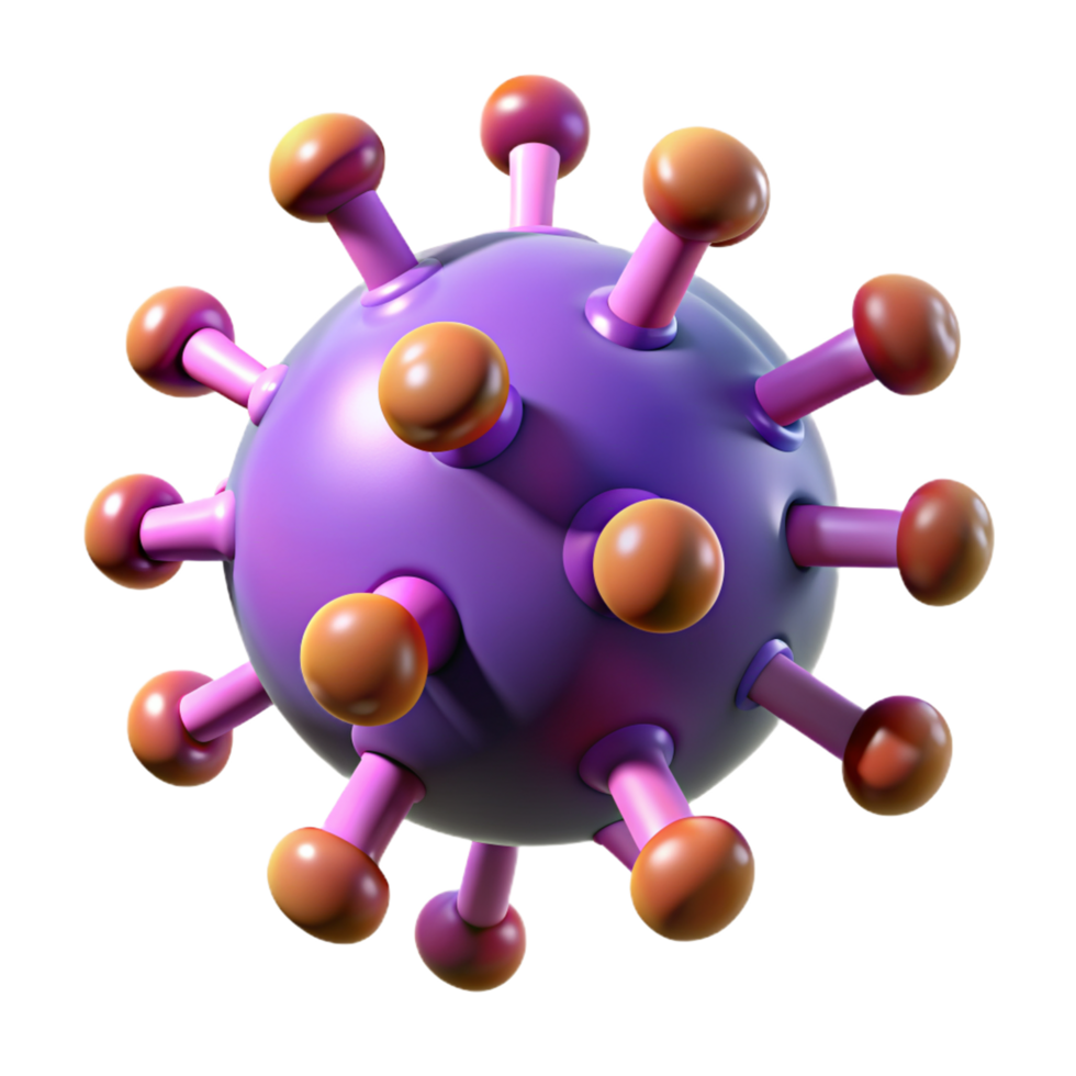 Virus Bacteria 3d Design png