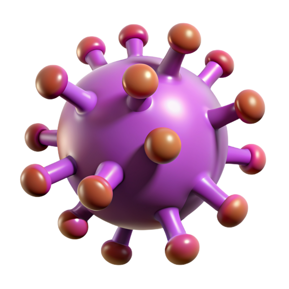 Virus Bacteria 3d Image png