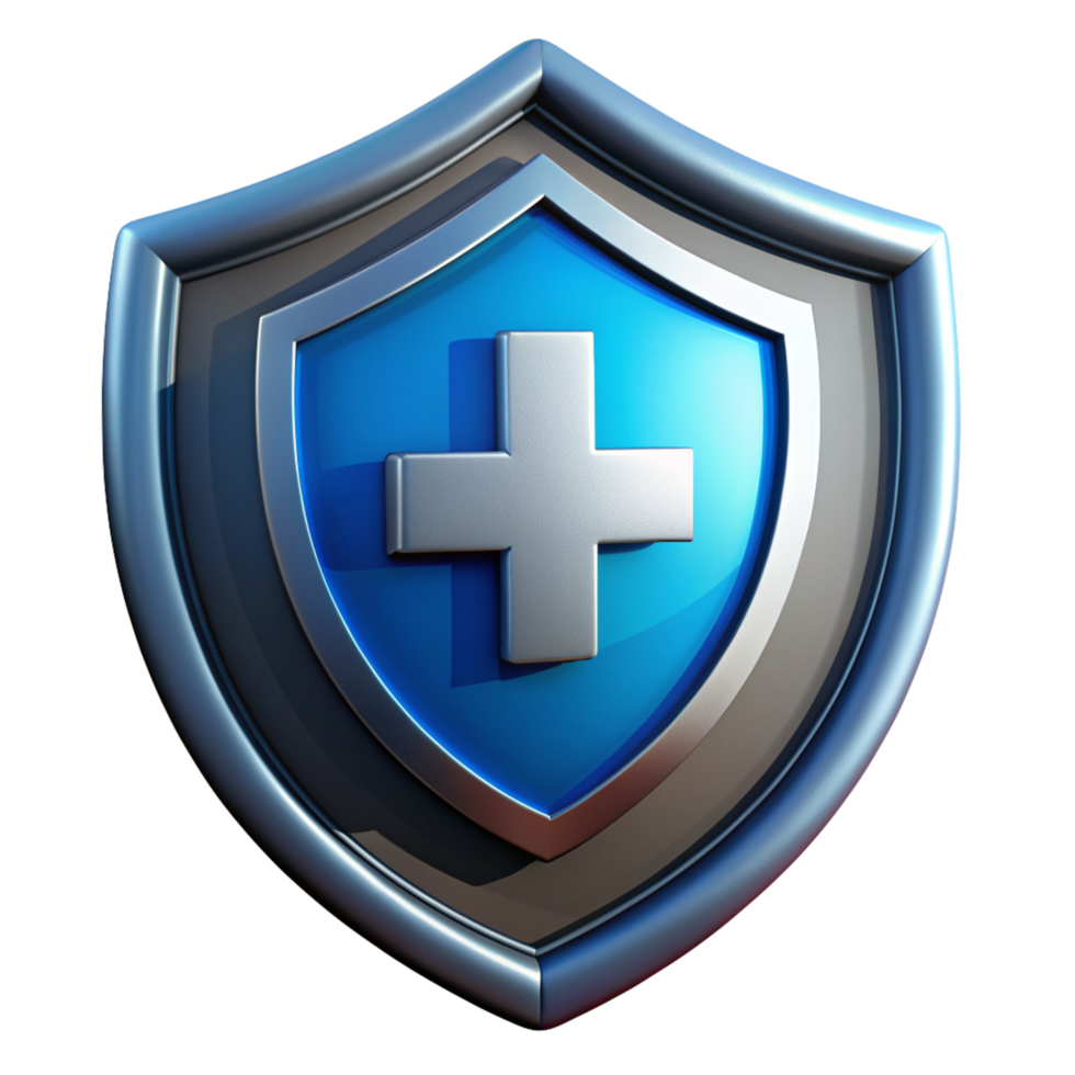 Health Care Shield 3d Image png