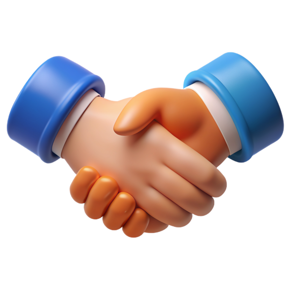 Handshake People 3d Image png
