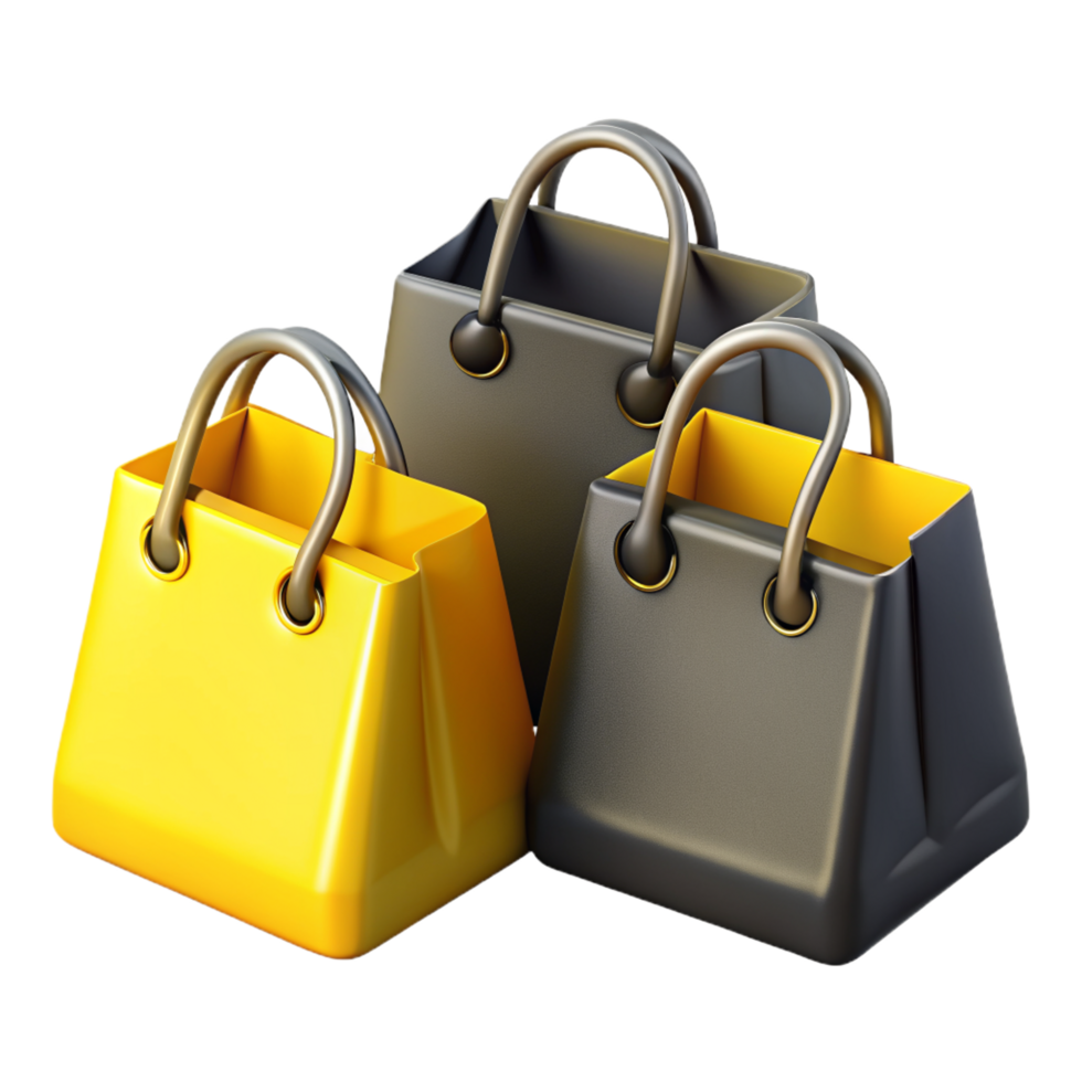 Shopping Bag 3d Illustration png