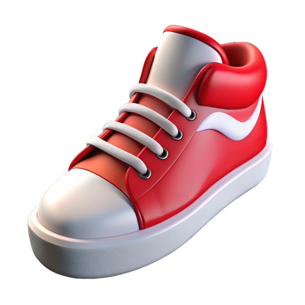 Colorful Sneaker 3d Image png