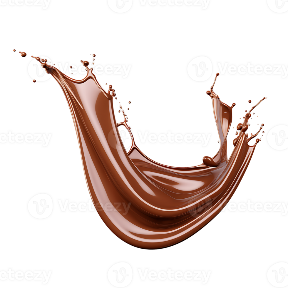Rich Chocolate Overflow Irresistible Decadence png