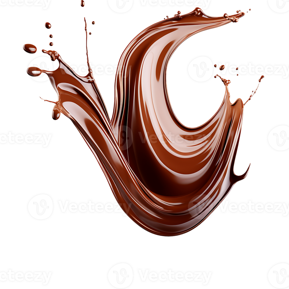 Divine Chocolate Splash Temptation Unleashed png