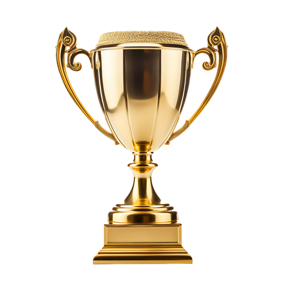 maestoso d'oro vincitore S tazza emblema di eccellenza png