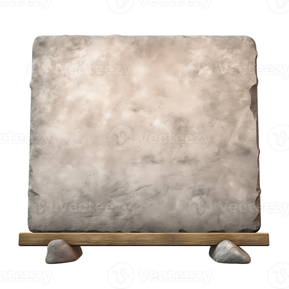 Vintage Stone Tablet Weathered Detail Captured png