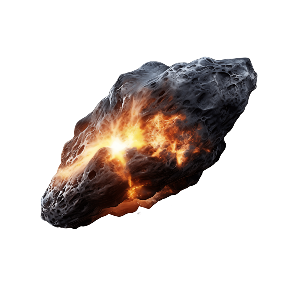 Asteroid Belt Rocks in Flight png