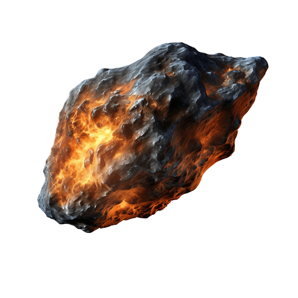 Celestial Barrage Flying Asteroids Cut Out png