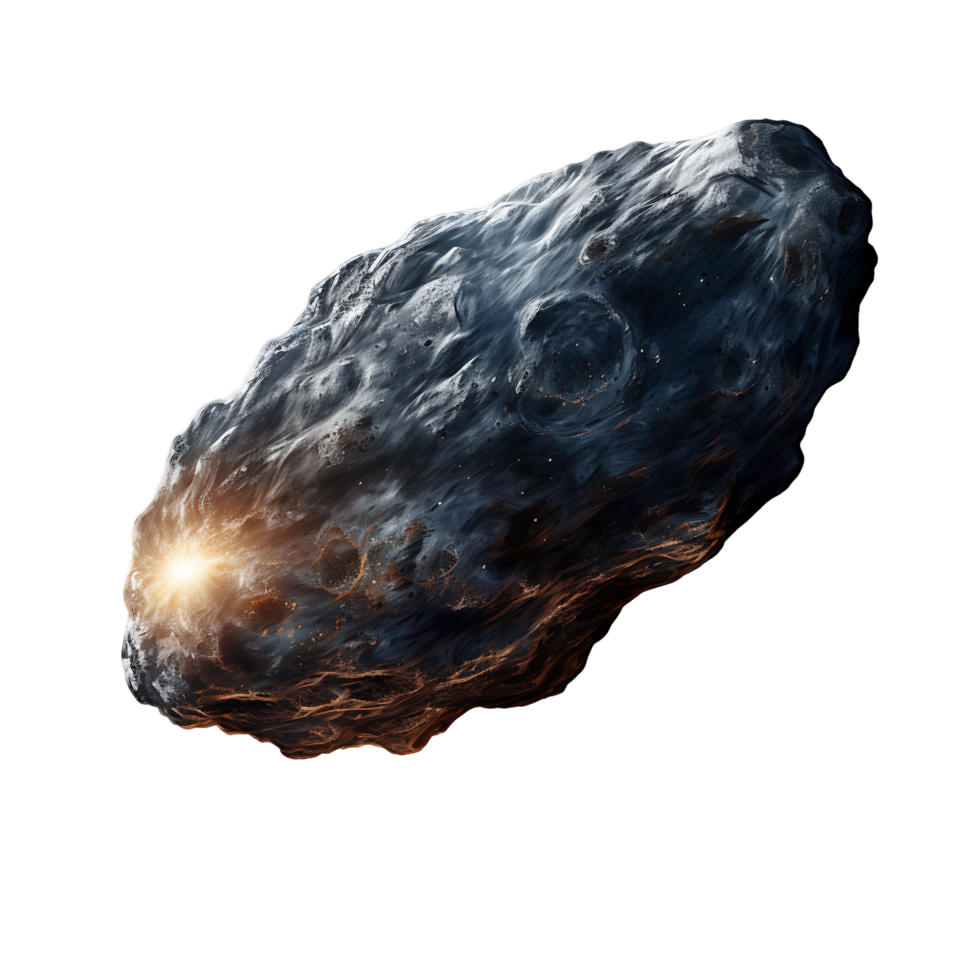 Meteor Shower Flying Asteroids Cut Out png