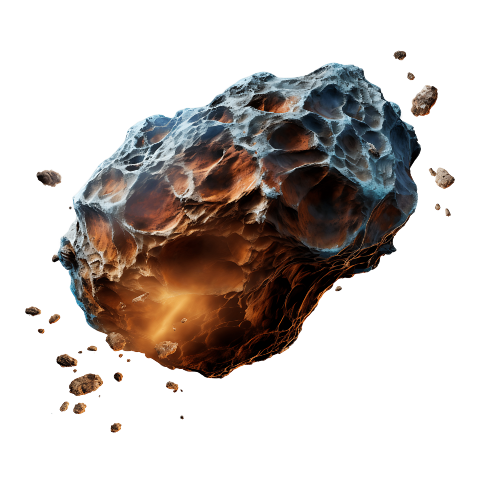 Intergalactic Debris Asteroids on the Move png