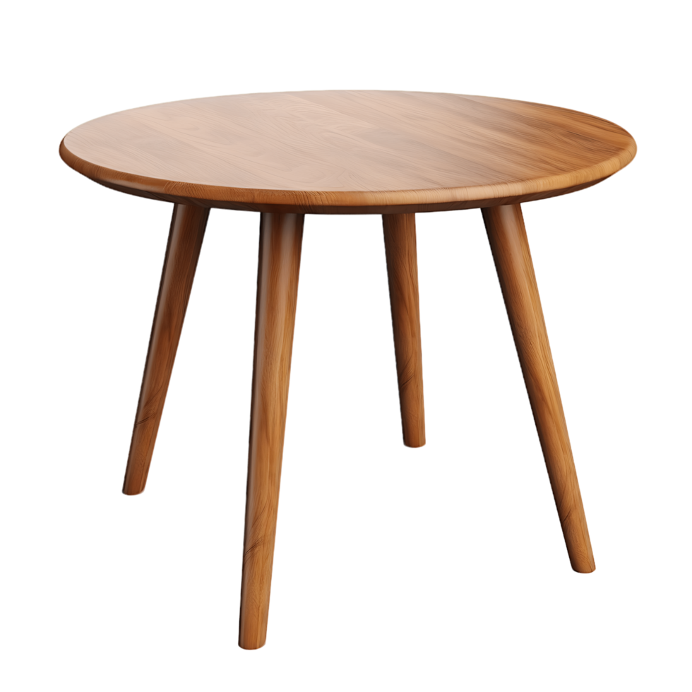 Weathered Wooden Coffee Table Cutouts with Rustic Appeal png