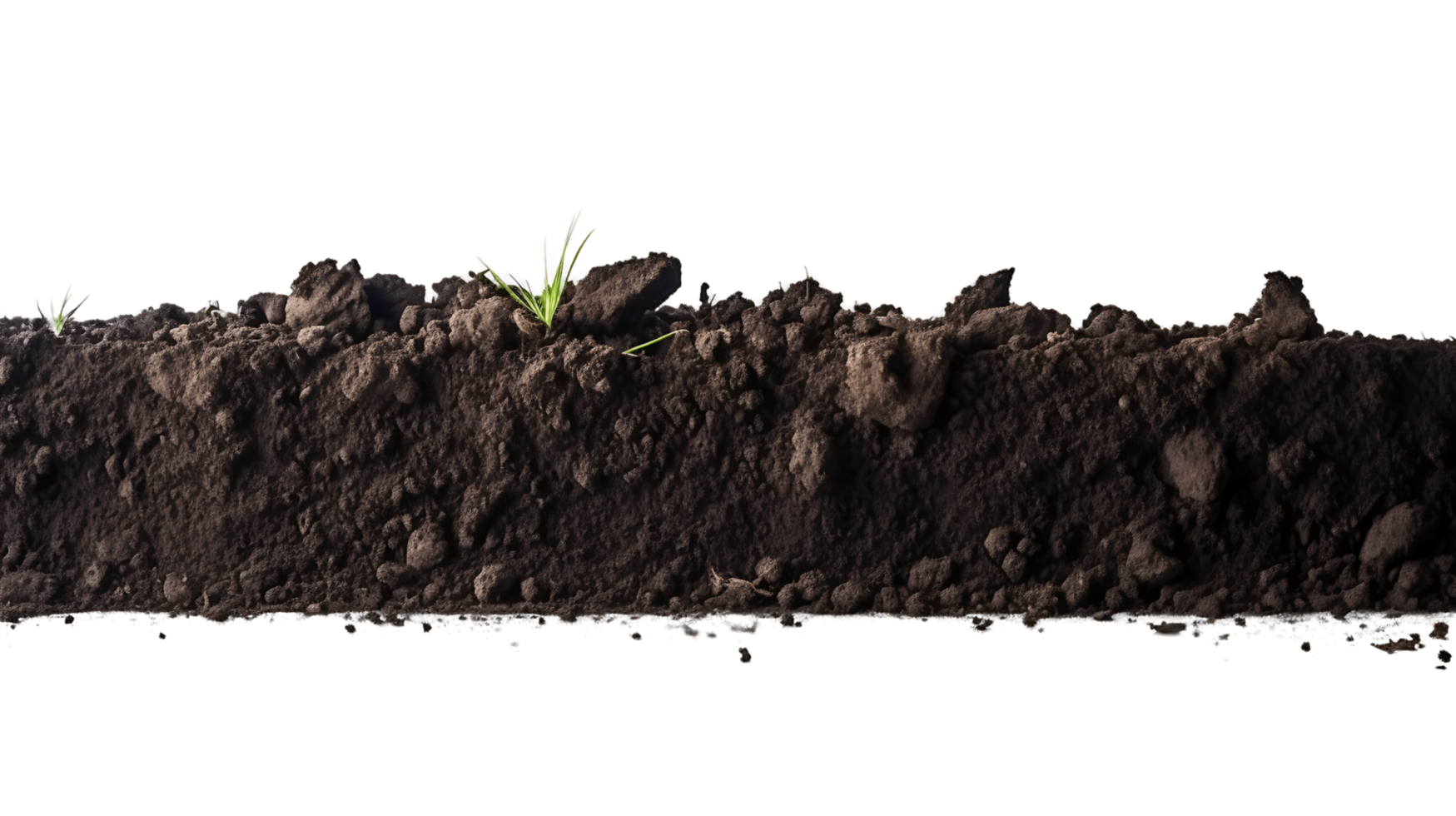 Organic Gardening Essential Black Soil Cut Out png