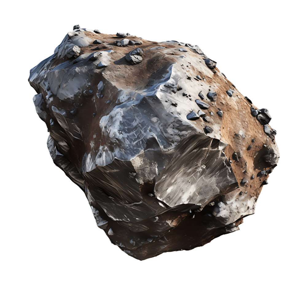 Cosmic Collisions Flying Asteroids Cut Out png