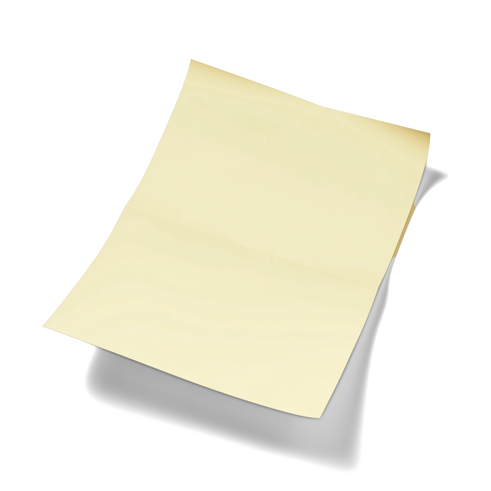 Yellow Sticky Notes png