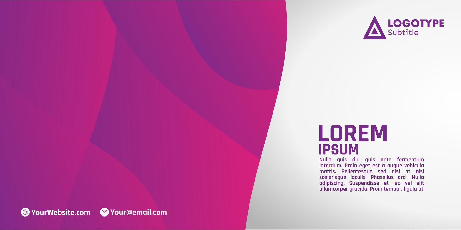 A white and pink abstract background with the word written in purple vector