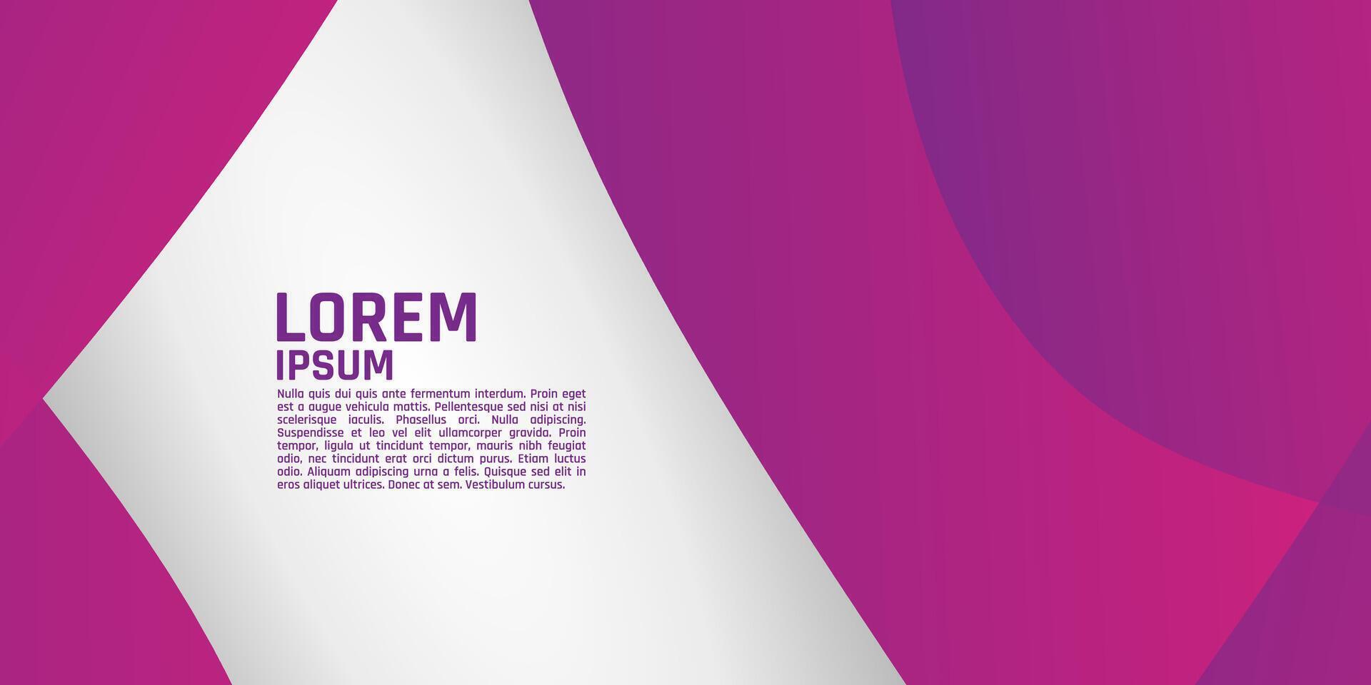 A white and pink abstract background with the word written in purple vector