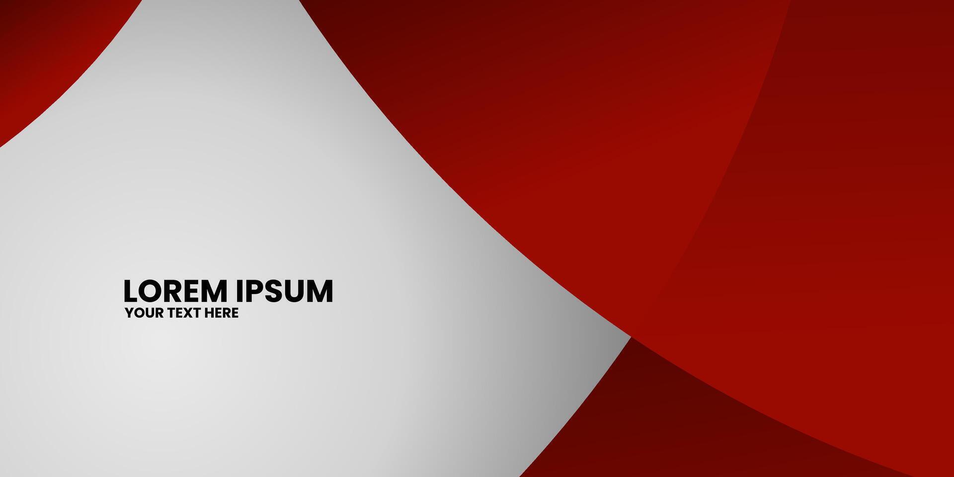 A red and white background with the words written in black. The image is meant to convey a sense of creativity and freedom, as the red and white colors are bold and eye-catching vector
