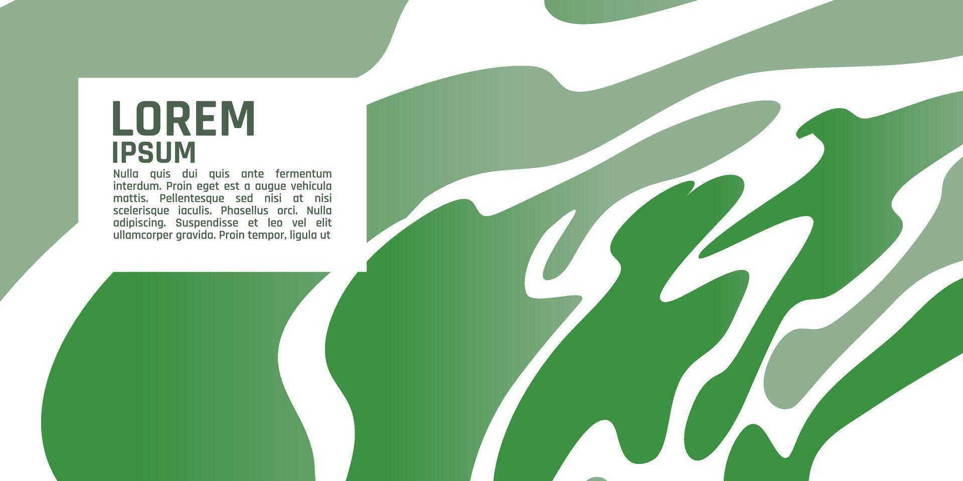 A green and white background with the word. The background is a swirl of green and white, giving it a dynamic and artistic feel vector
