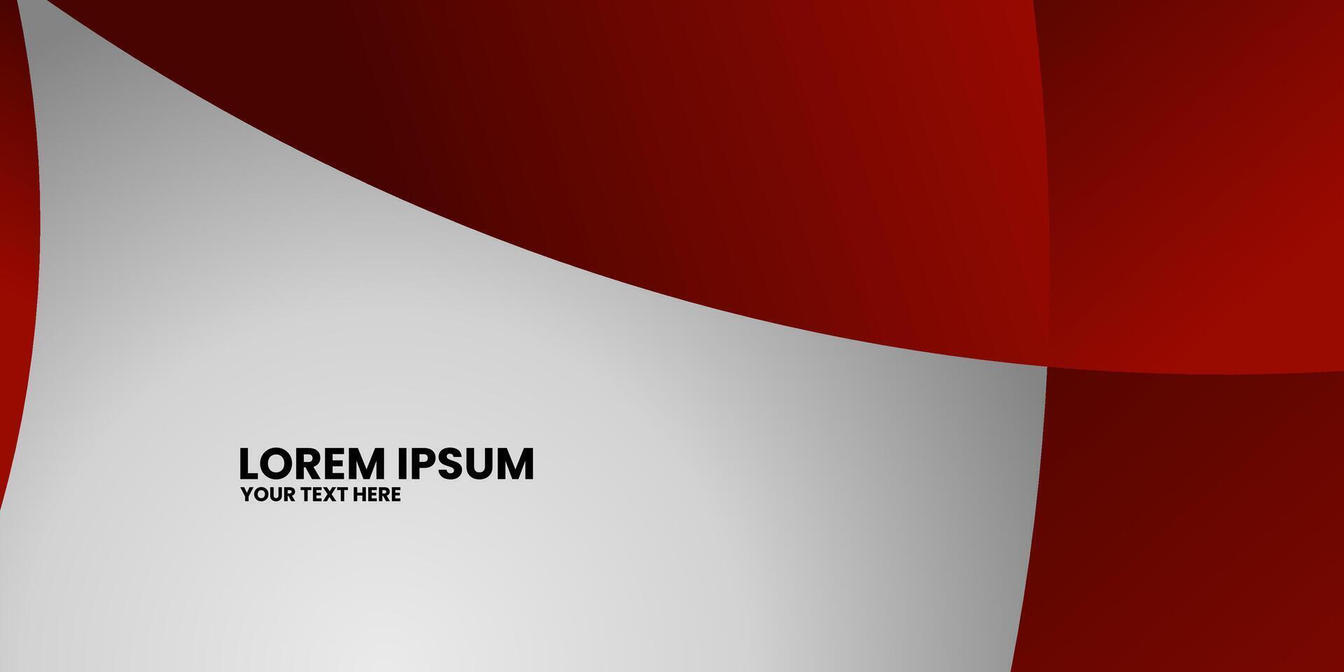 A red and white background with the words written in black. The image is meant to convey a sense of creativity and freedom, as the red and white colors are bold and eye-catching vector