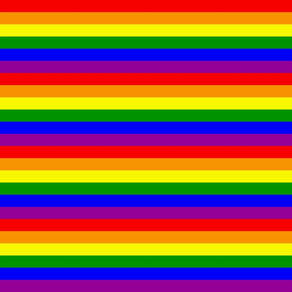 Rainbow background of LGBTQ pride. Background of the rainbow flag of LGBTQIA, Gay Pride. background with striped pattern and colors of the Pride of Progress flag. Seamless illustration. vector