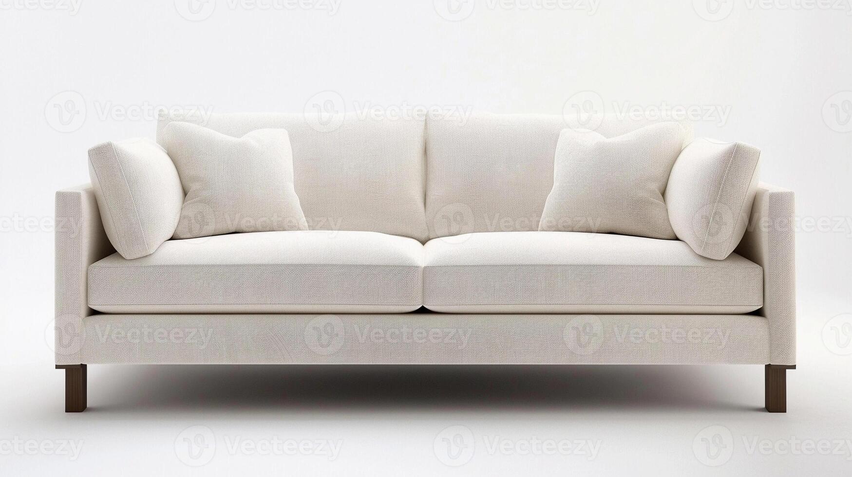 Modern Minimalist Sofa, a sleek streamlined sofa with clean lines and a simple silhouette photo