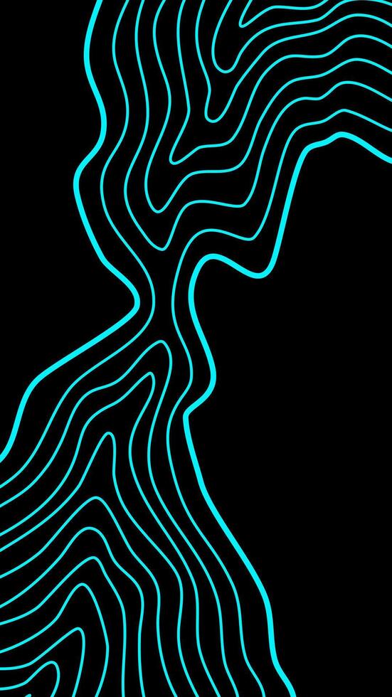abstract topographic contour line background. Abstract wavy line wallpaper. abstract wallpaper. aesthetic wavy lines background. Contour background. vector