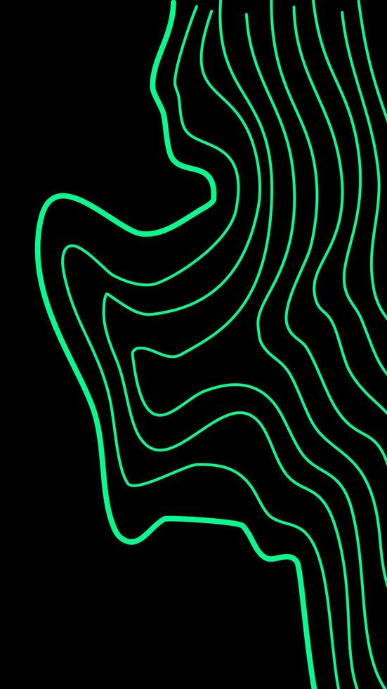 abstract topographic contour line background. Abstract wavy line wallpaper. abstract wallpaper. aesthetic wavy lines background. Contour background. vector