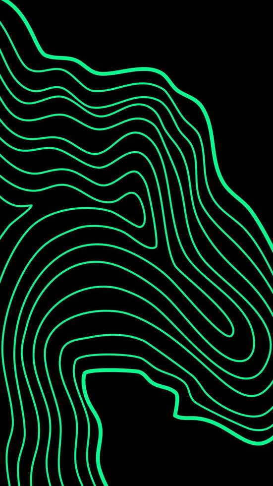 abstract topographic contour line background. Abstract wavy line wallpaper. abstract wallpaper. aesthetic wavy lines background. Contour background. vector