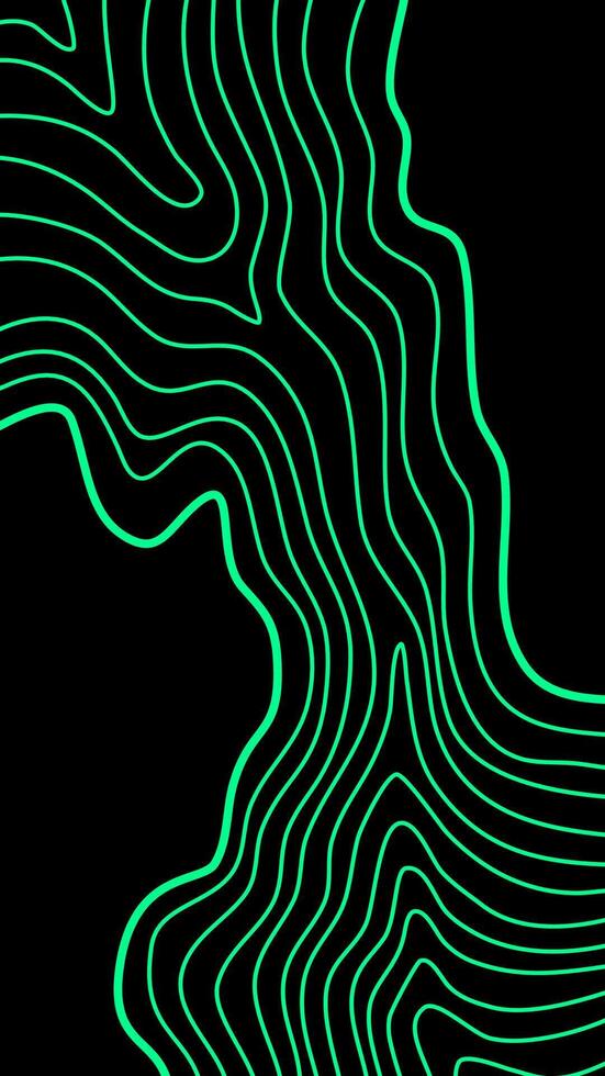 abstract topographic contour line background. Abstract wavy line wallpaper. abstract wallpaper. aesthetic wavy lines background. Contour background. vector